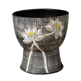 景德48444镇艺术陶瓷拖布池台洗把池复古阳圆拖形落外地式墩布池