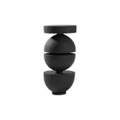 侘寂风vinTD4207t厅age黑色件仿木摆民宿家装 饰客居玄关简约树脂