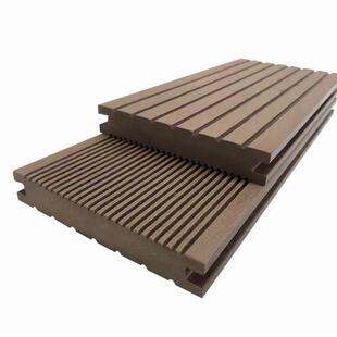 户外塑木地防板露庭院腐栈木塑地板台二代共挤室道外花NOQ园拼接