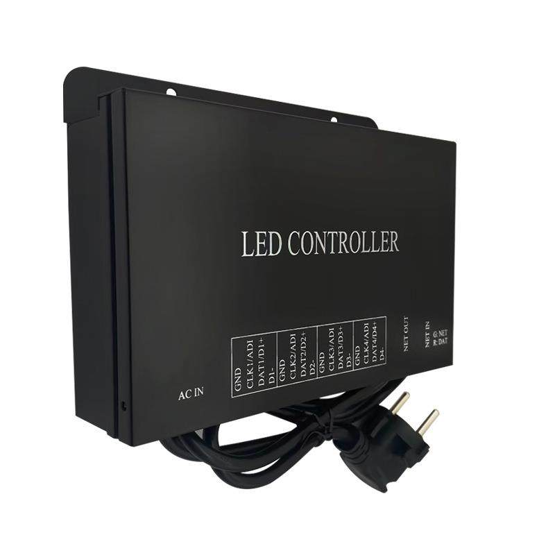 DMX512H802RA幻彩编程控制器舞台灯四口分控信号控制Art-Net协议