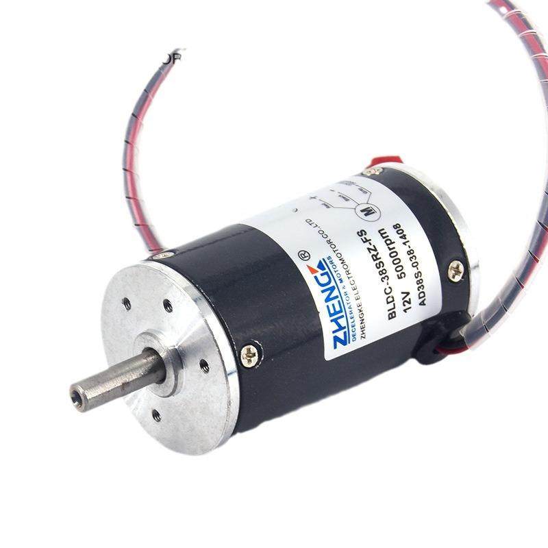 直流无刷电机BLDC-38SRZ-S12V24V38mm无刷调速电机内置驱动