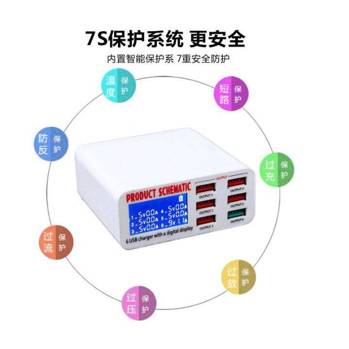QC3.0多口USB智能快速闪充电器头平板手机相机通用