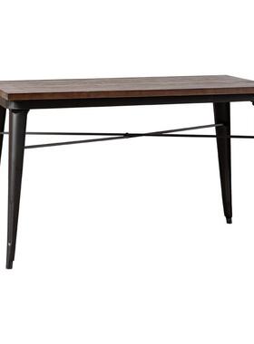 美式实木餐厅烧烤餐桌椅复古奶茶店饭店啡厅业风咖QG202411音乐工