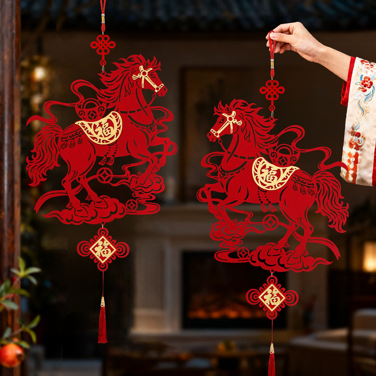 马年福字挂件2026新款新年生肖挂饰场景布置壁挂喜庆装饰春节用品,节庆用品/礼品,挂饰/生肖挂饰,淘宝优惠券,粉丝福利购,淘宝优惠卷