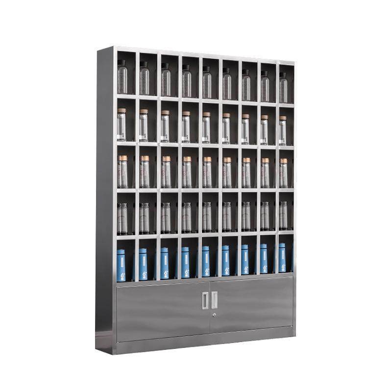 304不锈钢水杯架工厂车间员工茶杯放置收纳柜休息室茶水间存放架,商业/办公家具,办公储物柜,淘宝优惠券,粉丝福利购,淘宝优惠卷