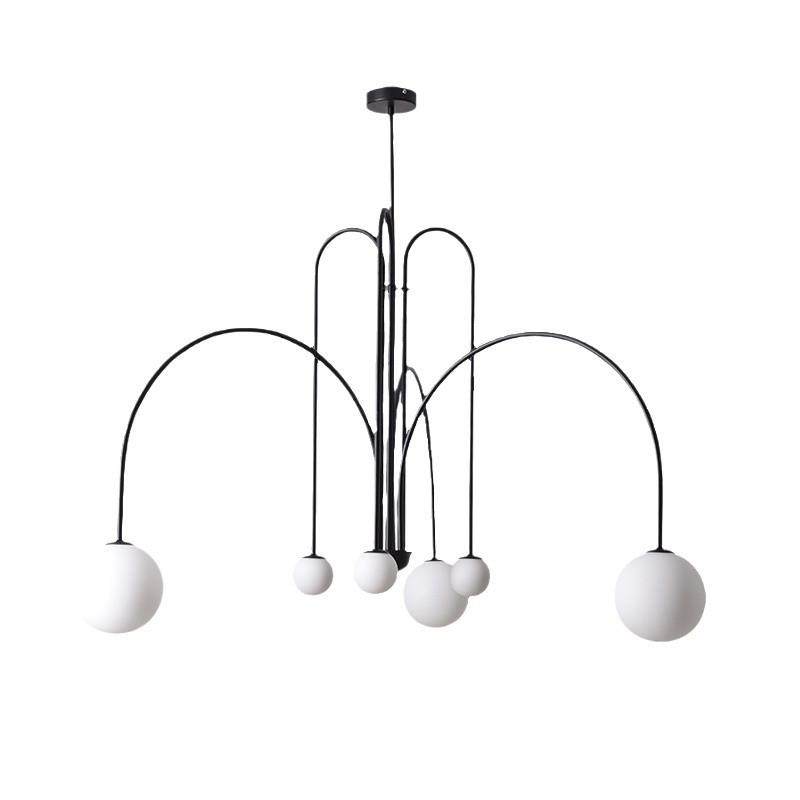 2022新款客厅吊灯网红简约铁艺餐厅吊灯创意设计书房卧室家用灯具,家装灯饰光源,智能吊灯,淘宝优惠券,粉丝福利购,淘宝优惠卷