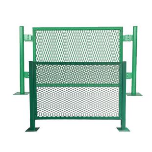 桥梁防抛网钢板网护栏高架立交天桥安全防落网高速公路铁路防护网