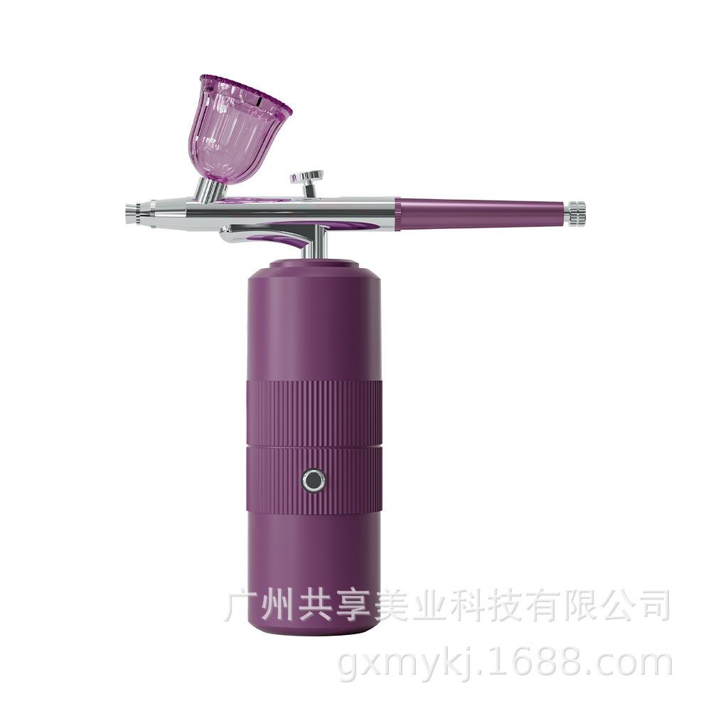 新款手持高压便携式注氧仪家用精华脸部导入纳米喷雾补水器水氧仪