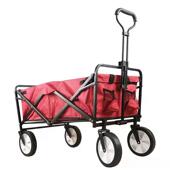 露营车买菜摆摊购物拉杆小野营野餐便携式 聚拢平折叠户外营地推车