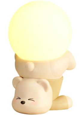 月球灯加湿器装饰摆件小夜灯高档实用可调节台灯送朋友创意生日