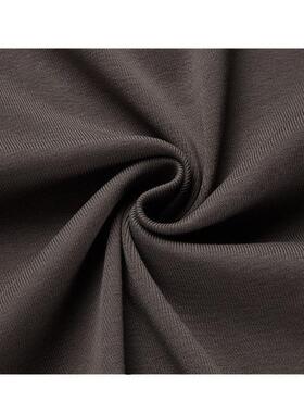 索罗娜棉盖丝1*1螺纹面料32S精棉涤纶TC拉架针织配套螺纹弹力布料