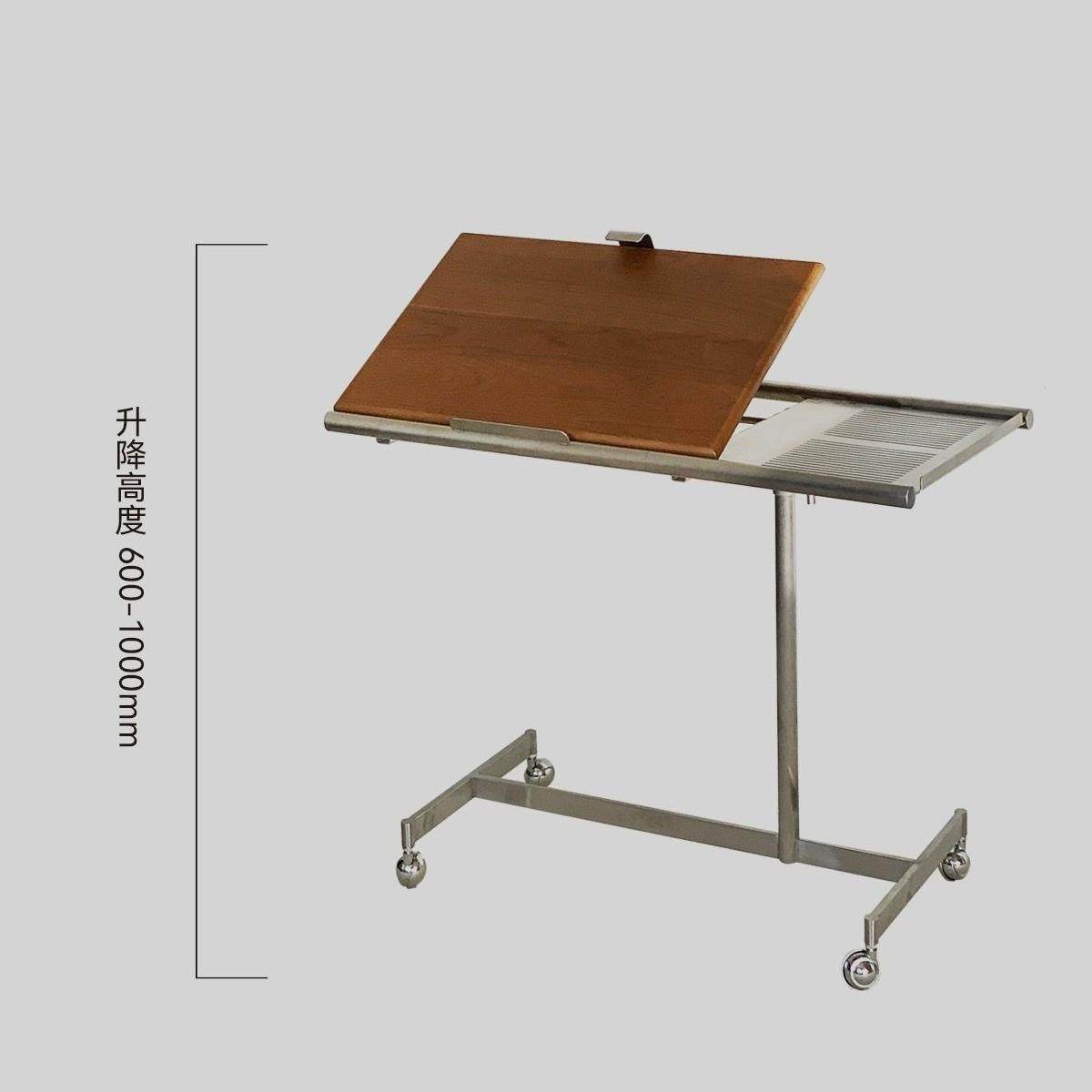 再物设计出品|移动实木带轮小推车茶几琴谱架可升降边几床边桌子,住宅家具,茶几,淘宝优惠券,粉丝福利购,淘宝优惠卷