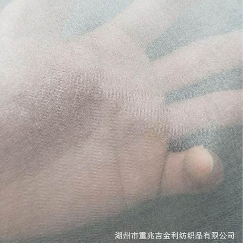 厂家直销现货桑蚕丝硬质生丝面料8MM140欧根纱婚纱时装布料面料