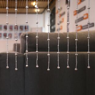 地球珠子线帘门帘玄关隔断帘装饰卧室客厅厨房造型圆珠帘子