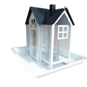 爆款 饰 金属秋千房子阳台户外庭院蜂鸟松鼠喂鸟器户外悬挂装