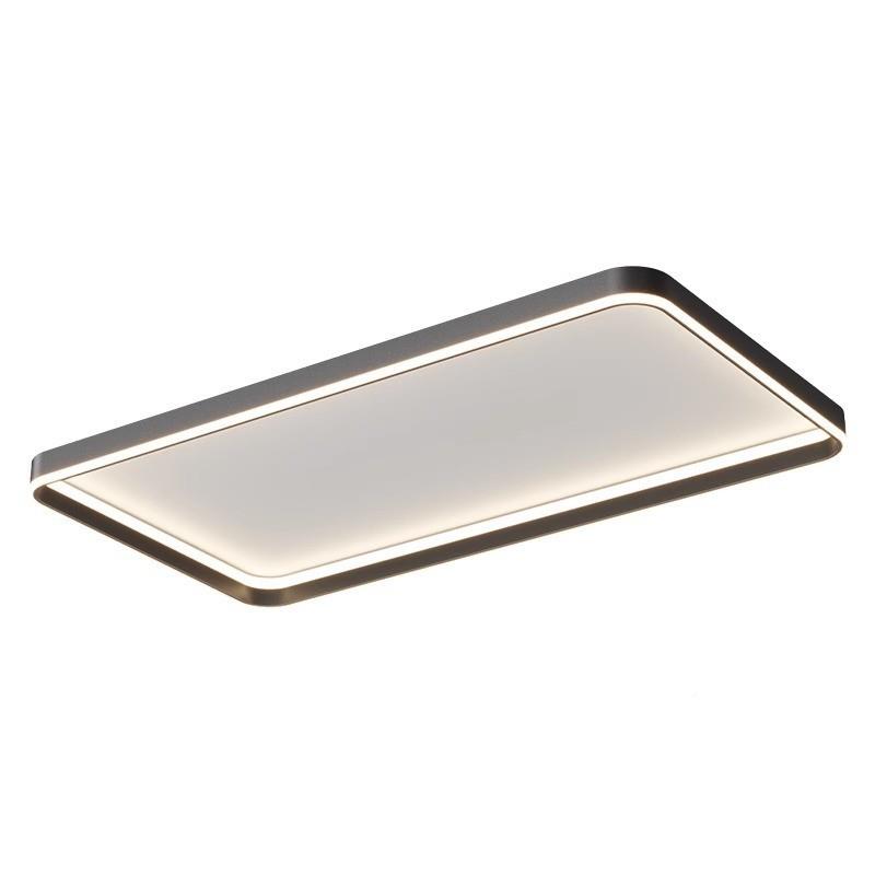 厅2023年新款长JGJ方形客厅灯L现代简约家用卧室房间餐顶书房ED吸