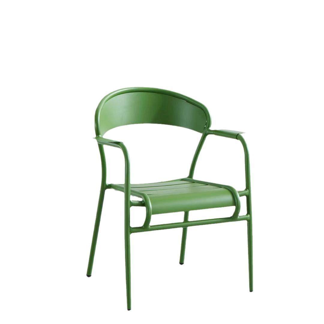 户外铝合金桌椅咖啡厅奶茶店休闲茶几组合花园民宿露天防水防晒椅