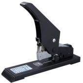 省力重型订书机大号加厚专业装 订机 订120页订书器财务办公省力装