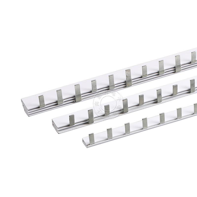 3P63A电气汇流排3P63A加厚国紫铜开空标连接接线排铜排排