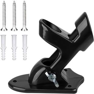 厂家直供5节6ft户外1.8米防缠绕自由旋转旗杆黑色不锈钢旗杆