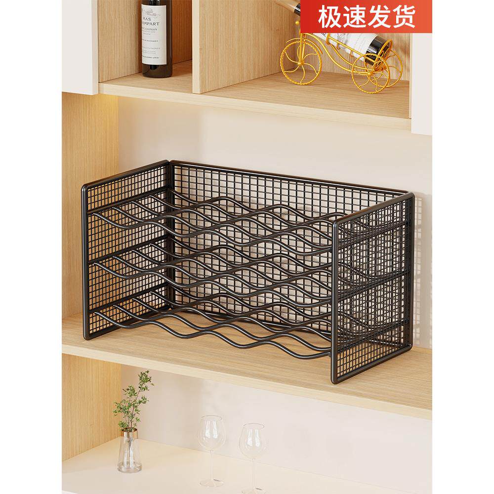 简易酒架置物架酒柜红酒展示架多层家用摆件吧台小型葡萄酒摆放架