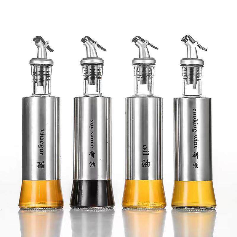 6只 漏油嘴油瓶嘴酒塞 滴漏厨房调料醋酒瓶硅胶塞盖子倒油器网红