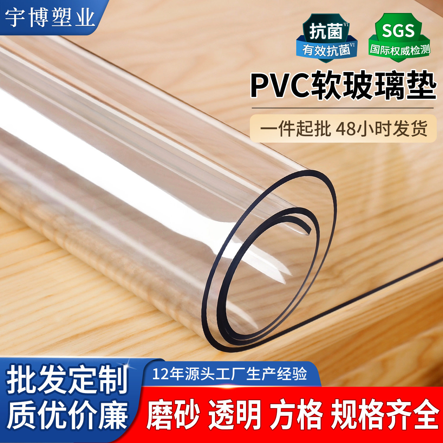 入户门透明地垫塑料门口地毯保护膜防滑pvc换鞋垫家用脚垫子防水