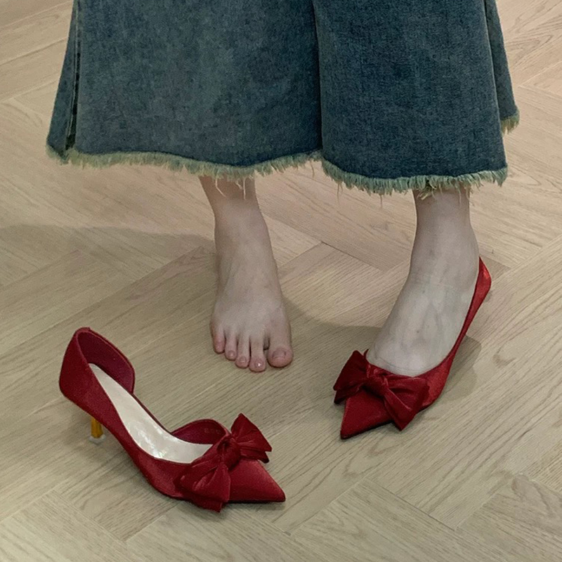 996人正在抢购红色新娘高跟鞋