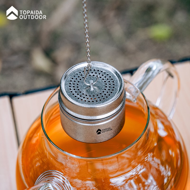 纯钛茶叶a过滤网养生壶泡茶神器茶球茶漏茶滤茶壶独立茶仓水杯泡