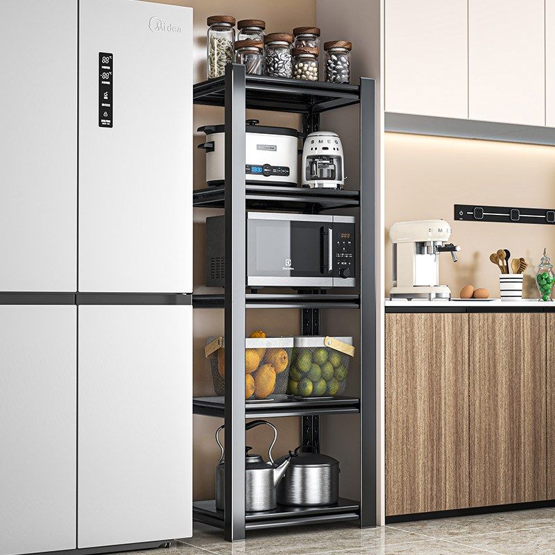 厨房置物架落地多层收纳架微波炉多功能储物架家T用烤箱锅架货架,厨房/烹饪用具,微波炉置物架,淘宝优惠券,粉丝福利购,淘宝优惠卷