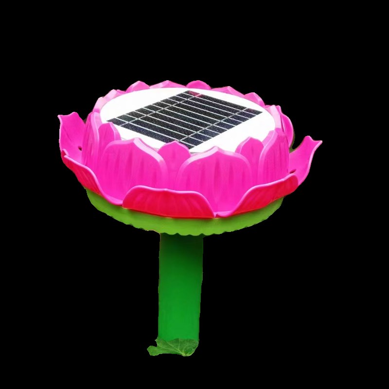 户外防雨莲花摆件q 室外庭院装饰品阳台露天可用防雷