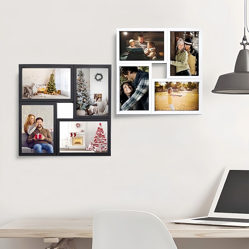 四宫格组合相框结婚照摆台6w寸加打印照片挂墙装饰家居摆件4r相架