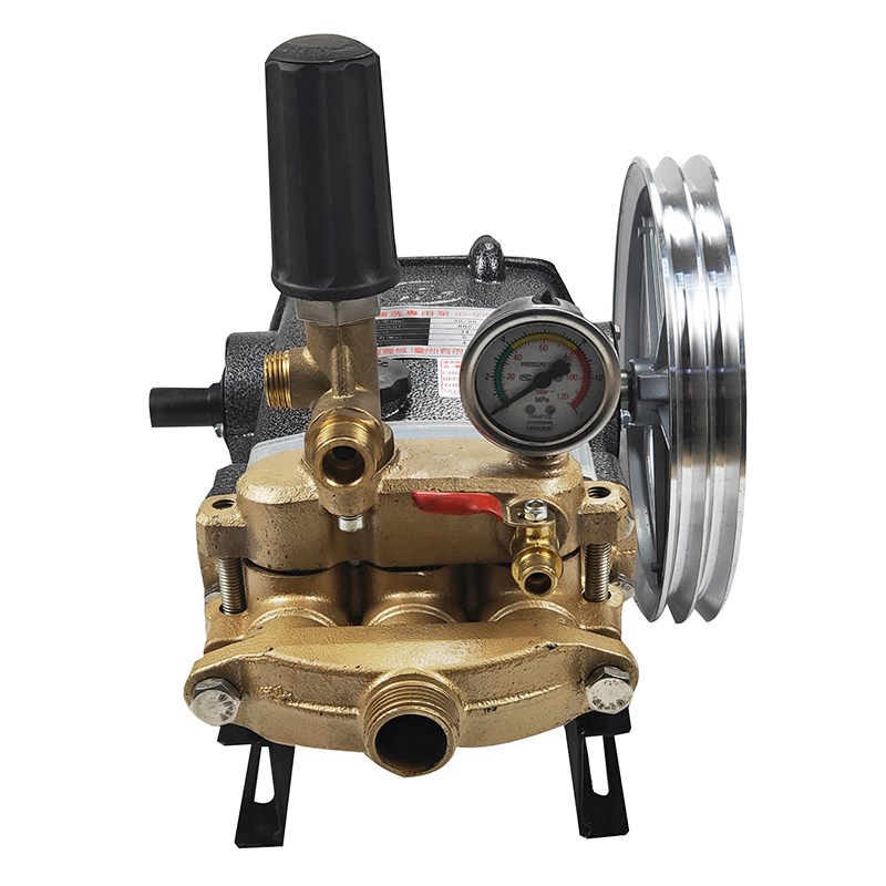 海顺822 830X型三缸柱塞泵陶瓷免黄油自动高压R喷雾机清洗打药雾