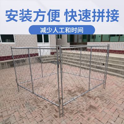 铁丝网移动羊g圈牛羊围栏隔离防护草原游牧畜牧区热镀锌编织圈羊