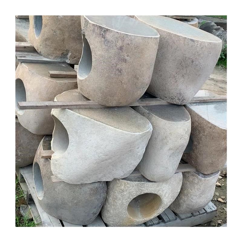 自然石鹅卵石凳户k外小石凳庭院凳子板凳户外椅子石墩公园石凳别,家居饰品,石雕,淘宝优惠券,粉丝福利购,淘宝优惠卷