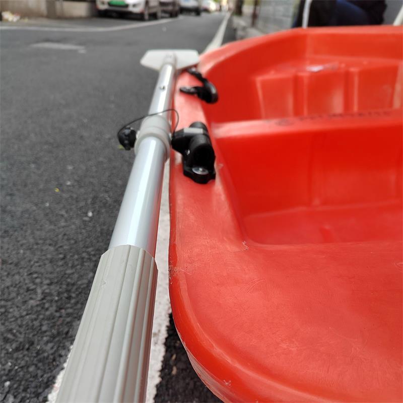 塑料船专用万向桨座木船铝合金船 O桨锁 船桨固定支架