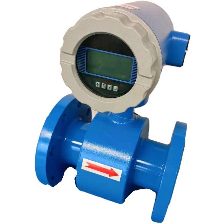 磁供应VIA法兰连接能电磁流量计智数显智表头高精度能电流量计