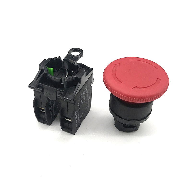 LA42J-11 ZS红蘑菇头急停自锁按钮22m天博LAK42J-11 电梯停止开关图片