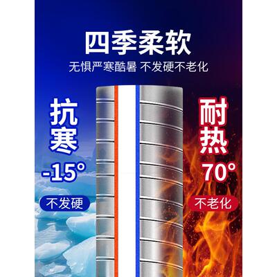 pvc钢丝软管透明加厚塑料水管子25耐高温油管50真空抽排水管1/2寸