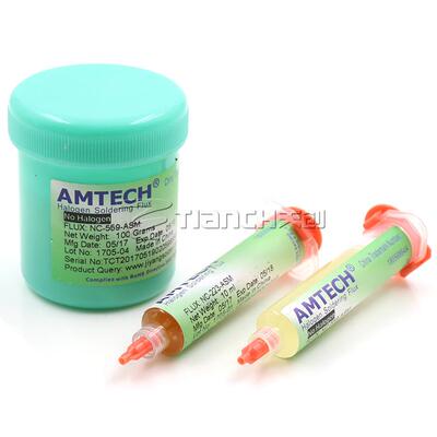 美国AMTECH助焊膏NC-559-ASM 223 BGA助焊膏针筒 焊锡膏焊油100克
