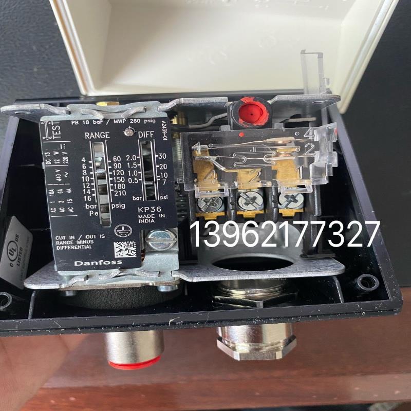 丹佛斯压力开关KP36 060-5391空压机压力调节开关压力控制器阀组