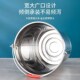 304无磁不锈钢水桶手提式 大容量家E用带盖油桶储水酒店提水桶特厚