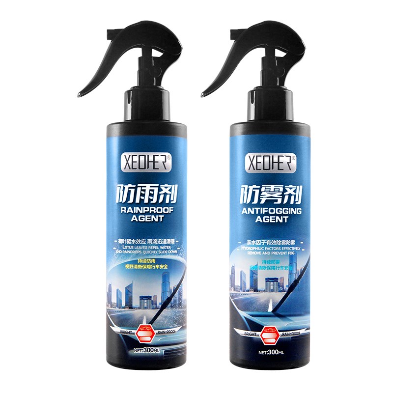 防雨剂驱水镀膜剂荷叶纳r米涂层汽车挡风玻璃后视镜防雨水神器长
