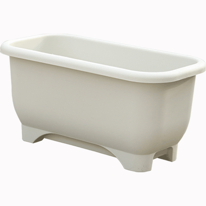 简约长方形花盆塑料种菜神器y家庭阳台花园大号创意塑料种植花槽