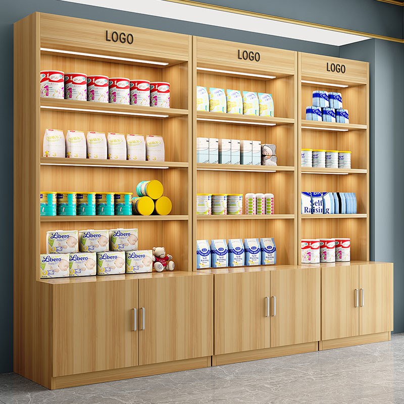 化妆品展示柜美甲理发店货柜超市礼品样品展示Q架美容院产品陈列