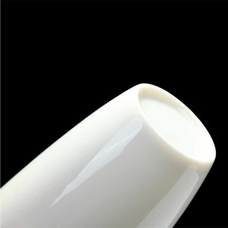 230毫升羊脂玉白瓷公道杯大x号公允直身茶海功夫茶杯道配件 分茶