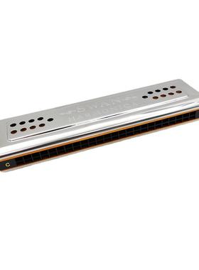 口琴4孔复音2面双复调音口琴C调G调成人双儿童初MRE学者演奏乐器