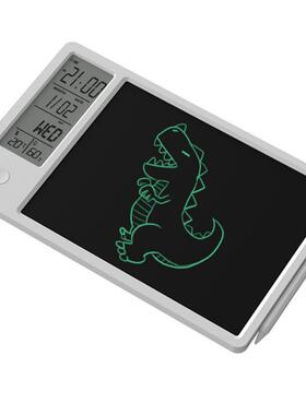 10充电手写板办公备忘录留言板画板ld晶电液子商c务日历写寸字板