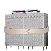 简易衣柜加防厚水布套布衣170柜防尘气涤透单纶布外罩衣橱外套卖