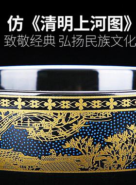 整复古懒HUM人茶具套装家用套半自动功夫陶瓷小石磨泡茶全壶杯茶